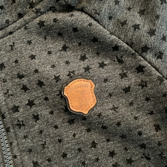 Womens naketano hoodie small star print - Picture 4 of 6